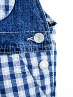 Lee Vintage Check Denim Dungarees - Age 12 months