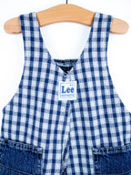 Lee Vintage Check Denim Dungarees - Age 12 months