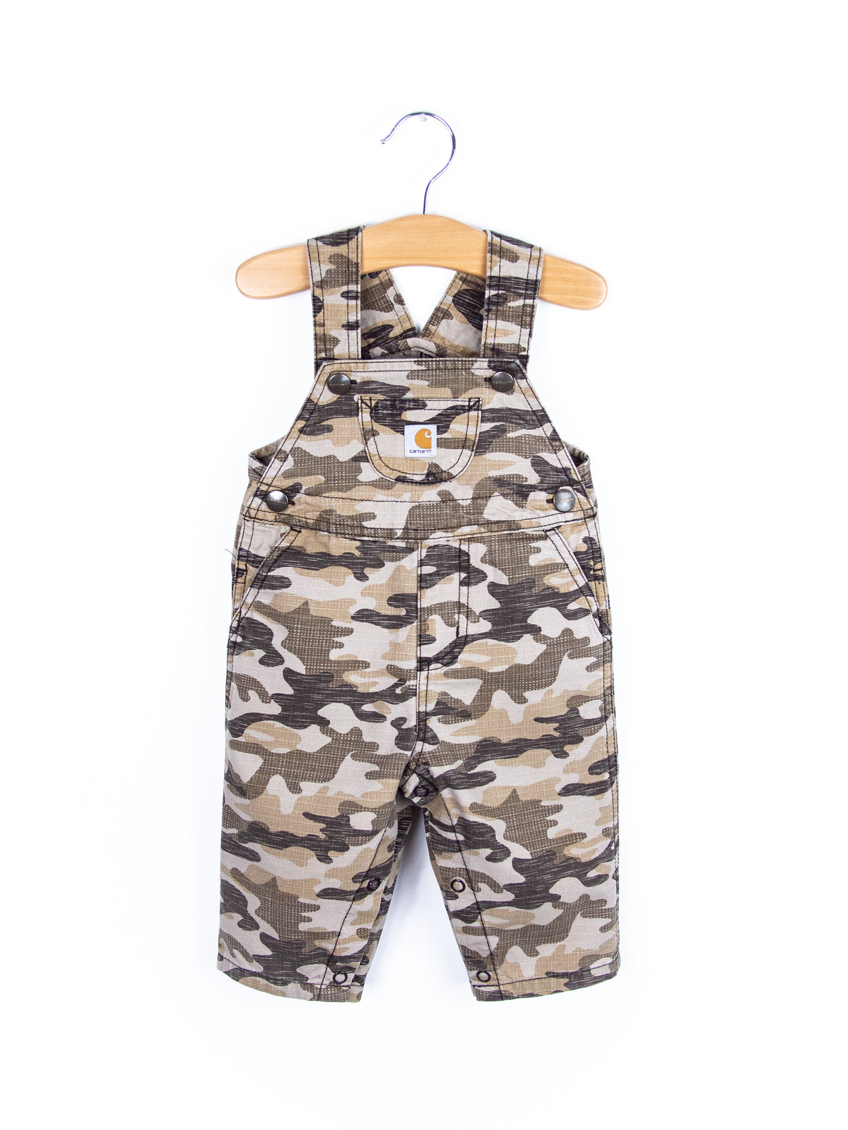 Carhartt Camouflage Dungarees - Age 3 months