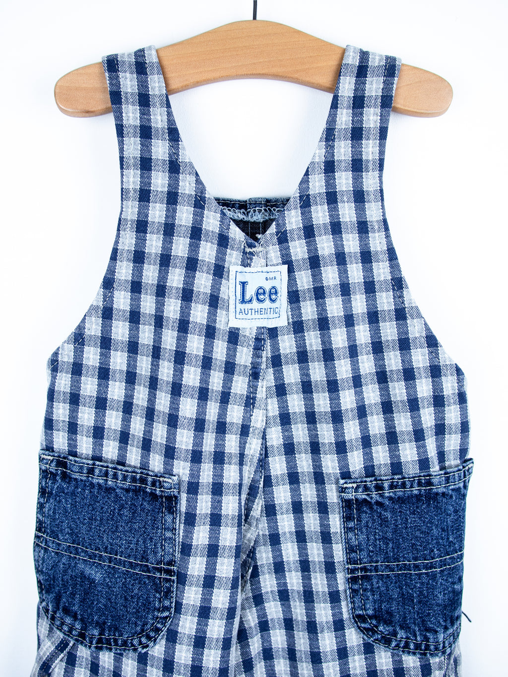 Lee Vintage Check Denim Dungarees - Age 12 months