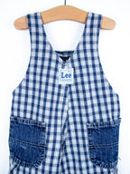 Lee Vintage Check Denim Dungarees - Age 12 months