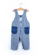 Lee Vintage Check Denim Dungarees - Age 12 months