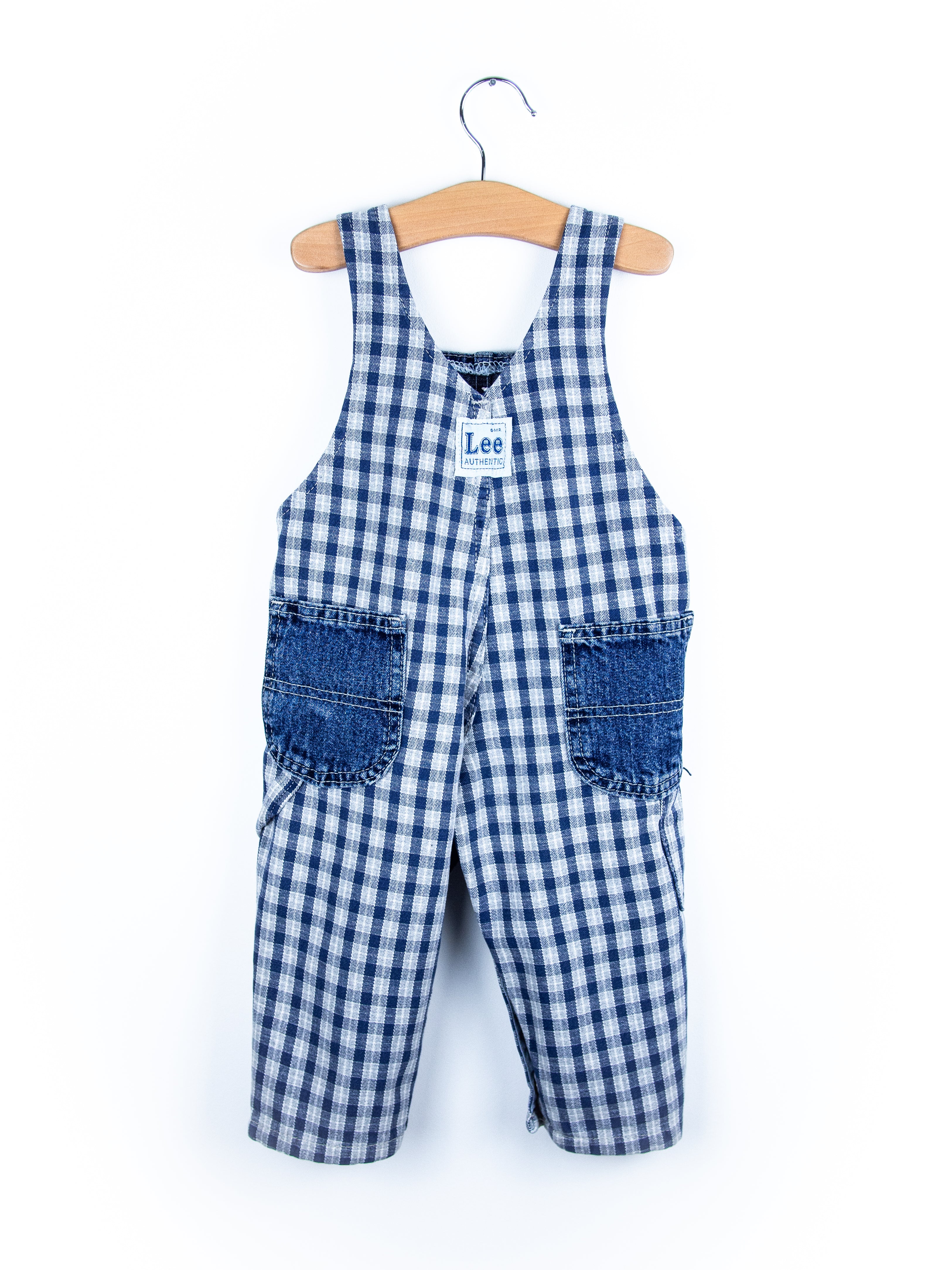 Lee Vintage Check Denim Dungarees - Age 12 months