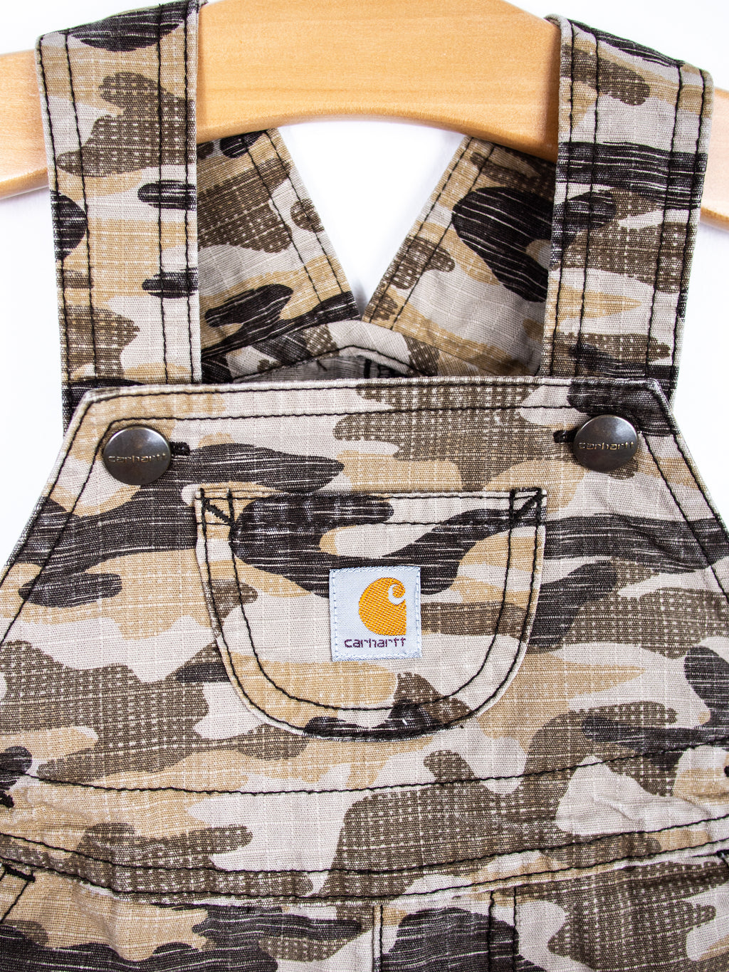 Carhartt Camouflage Dungarees - Age 3 months