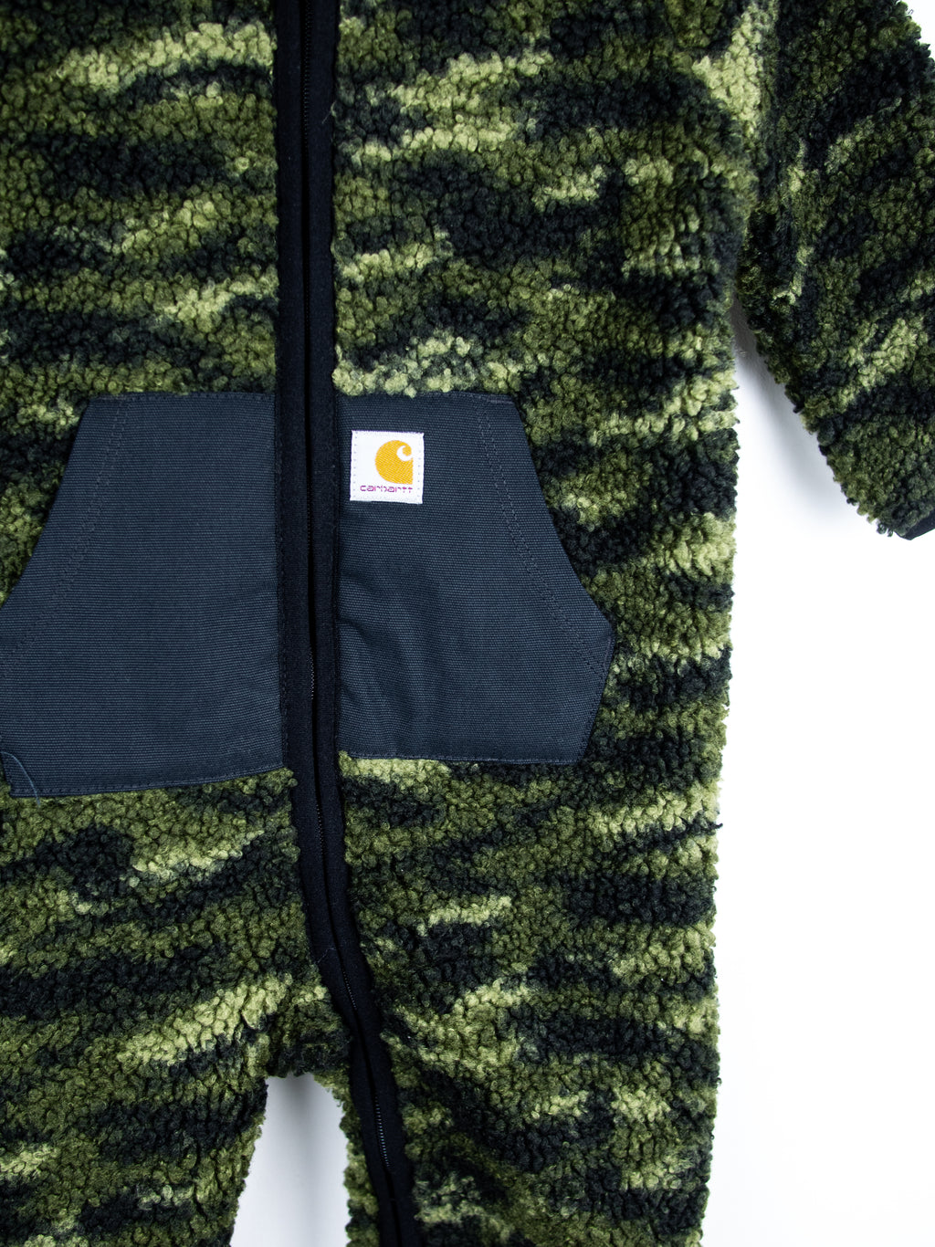 Carhartt Camouflage Teddy Fleece Snowsuit - Age 6-9 months