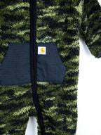 Carhartt Camouflage Teddy Fleece Snowsuit - Age 6-9 months