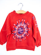 Vintage Benetton 1987 Football Team Sweatshirt - Age 2 years