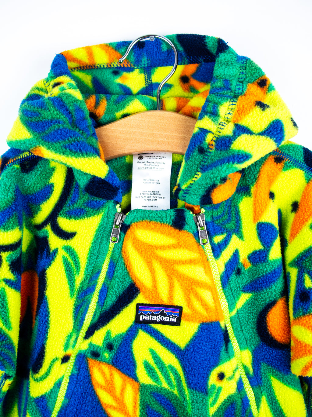 Patagonia Vintage Tropical Fleece Snowsuit / Sleep Bag - Age 12 months