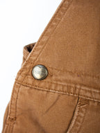 Carhartt Brown Dungaree Shorties - Age 3T