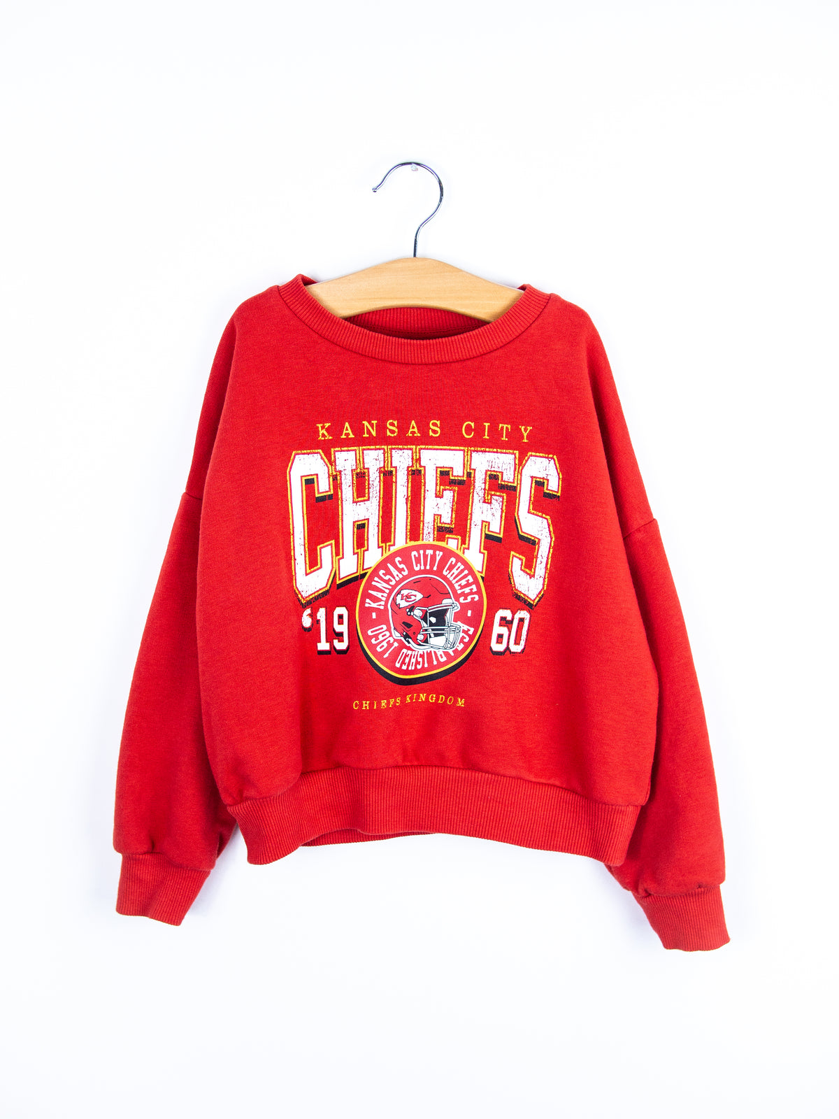 NFL Kansas City Chiefs Retro Sweatshirt - Age 5-6 years