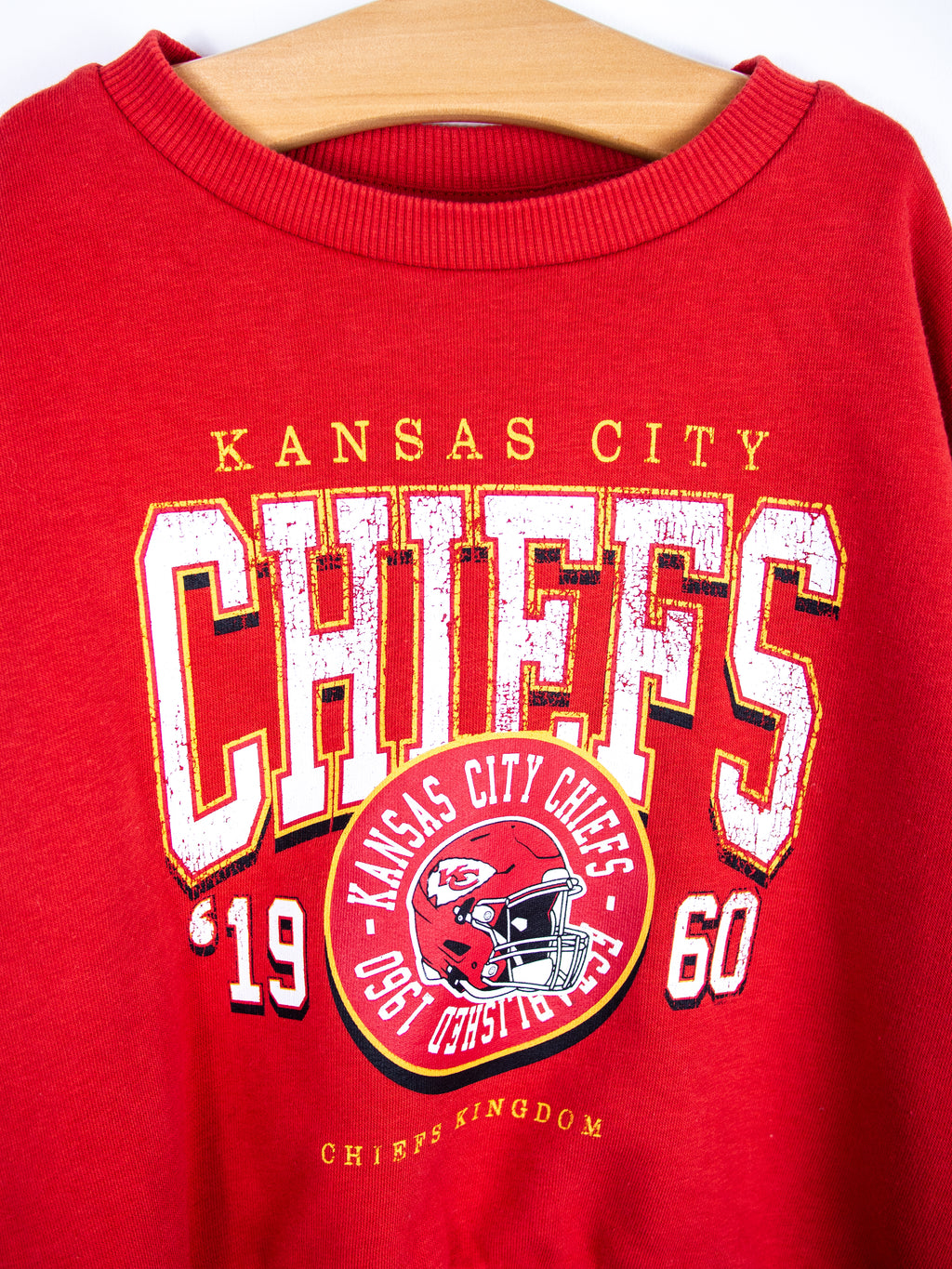 NFL Kansas City Chiefs Retro Sweatshirt - Age 5-6 years