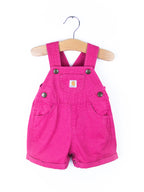 Carhartt Pink Dungaree Shorties - Age 0-3 months