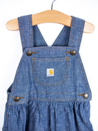 Carhartt Blue Chambray Dress - Age 2 years