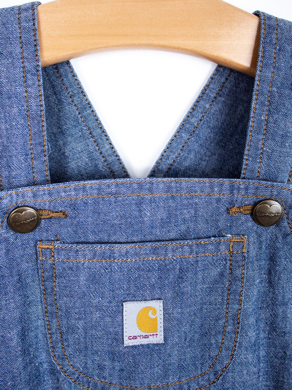 Carhartt Blue Chambray Dress - Age 2 years