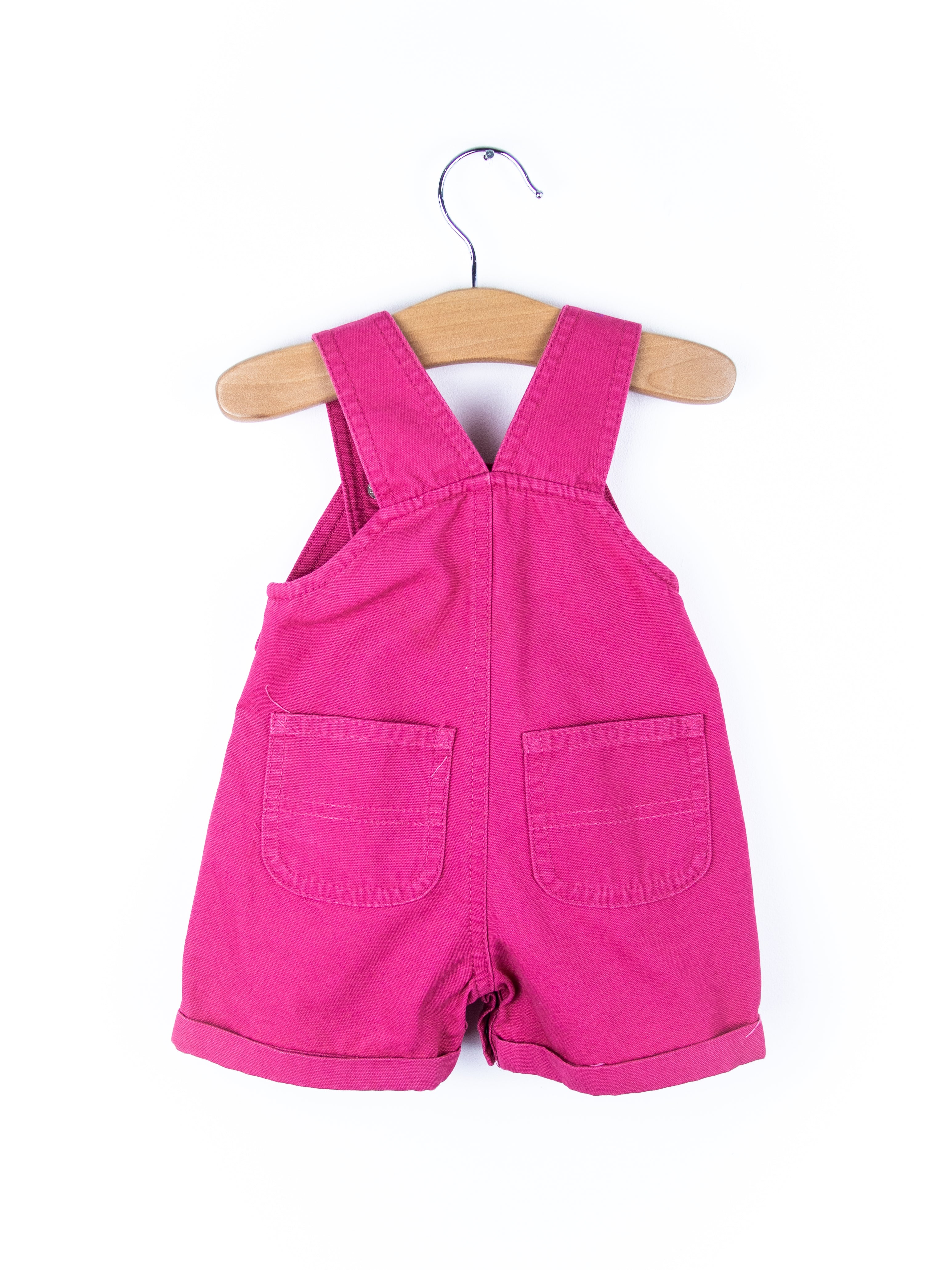 Carhartt Pink Dungaree Shorties - Age 0-3 months