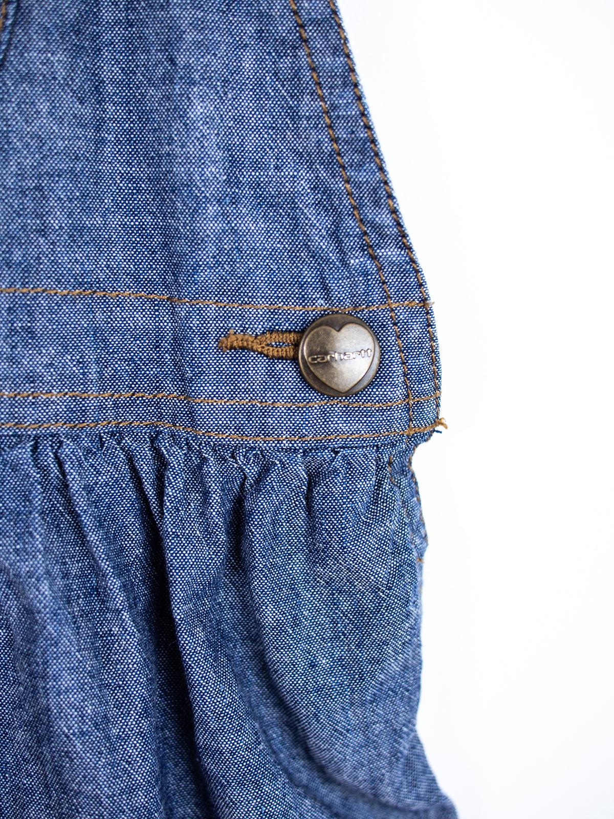 Carhartt Blue Chambray Dress - Age 2 years