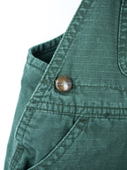 Carhartt Forest Green Dungaree Shorties - Age 18 months