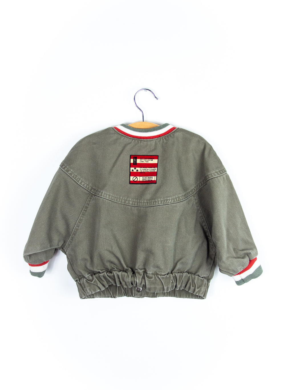 Levi's Vintage Olive Bomber Jacket - Age 2-3 years