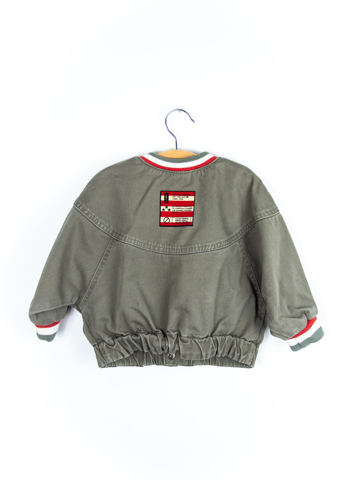 Levi's Vintage Olive Bomber Jacket - Age 2-3 years
