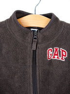 Gap Brown Fleece Gilet - Age 2 years