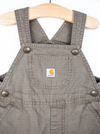 Carhartt Grey Dungaree Shorties - Age 18 months