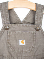 Carhartt Grey Dungaree Shorties - Age 18 months