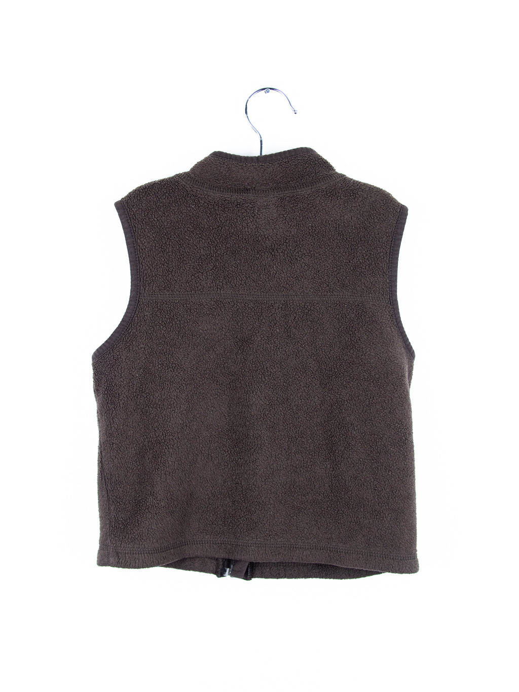 Gap Brown Fleece Gilet - Age 2 years