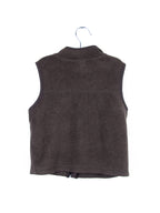 Gap Brown Fleece Gilet - Age 2 years