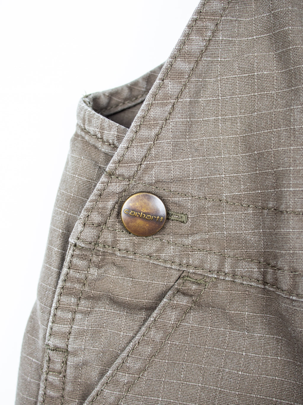 Carhartt Grey Dungaree Shorties - Age 18 months