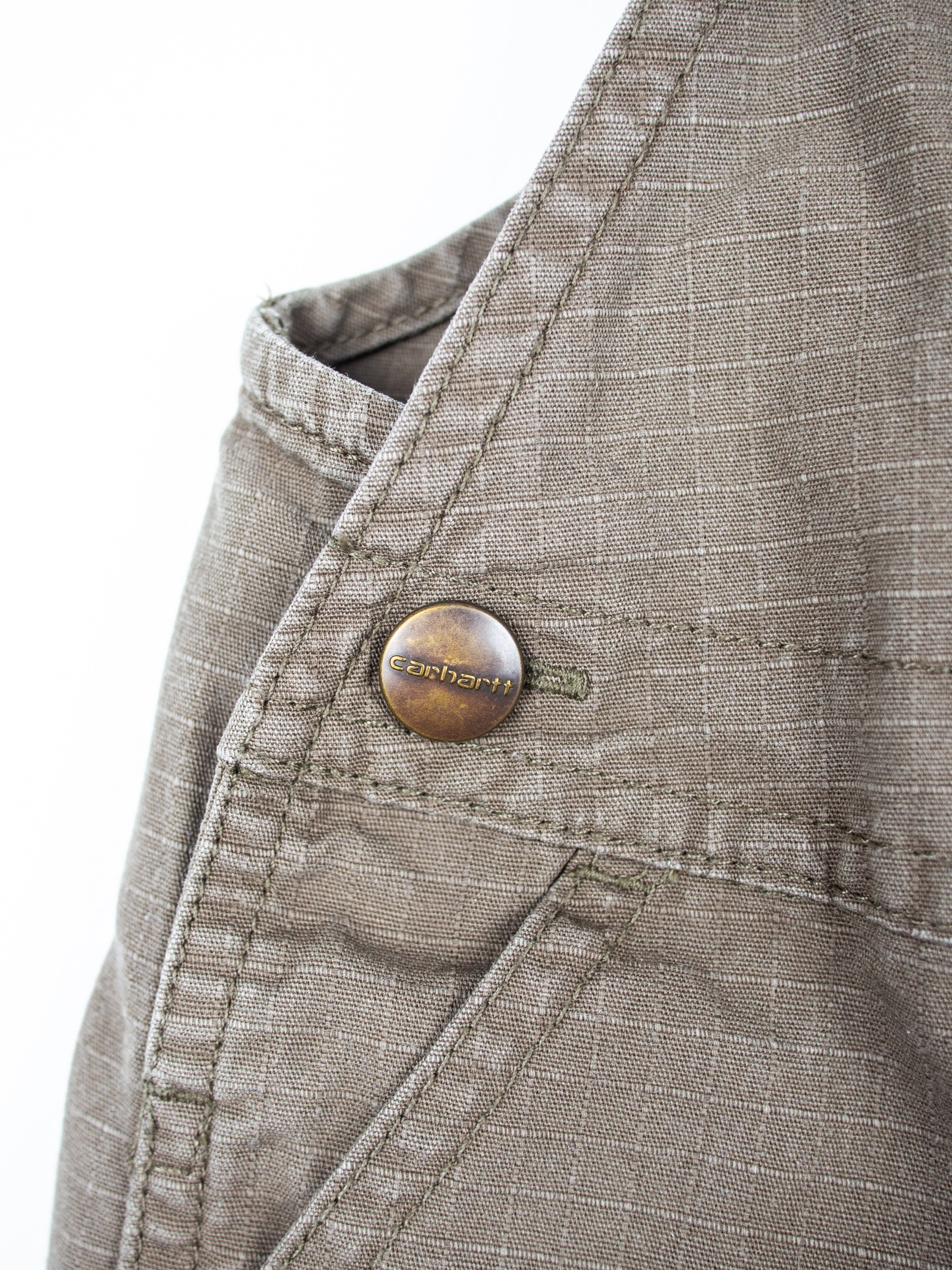 Carhartt Grey Dungaree Shorties - Age 18 months