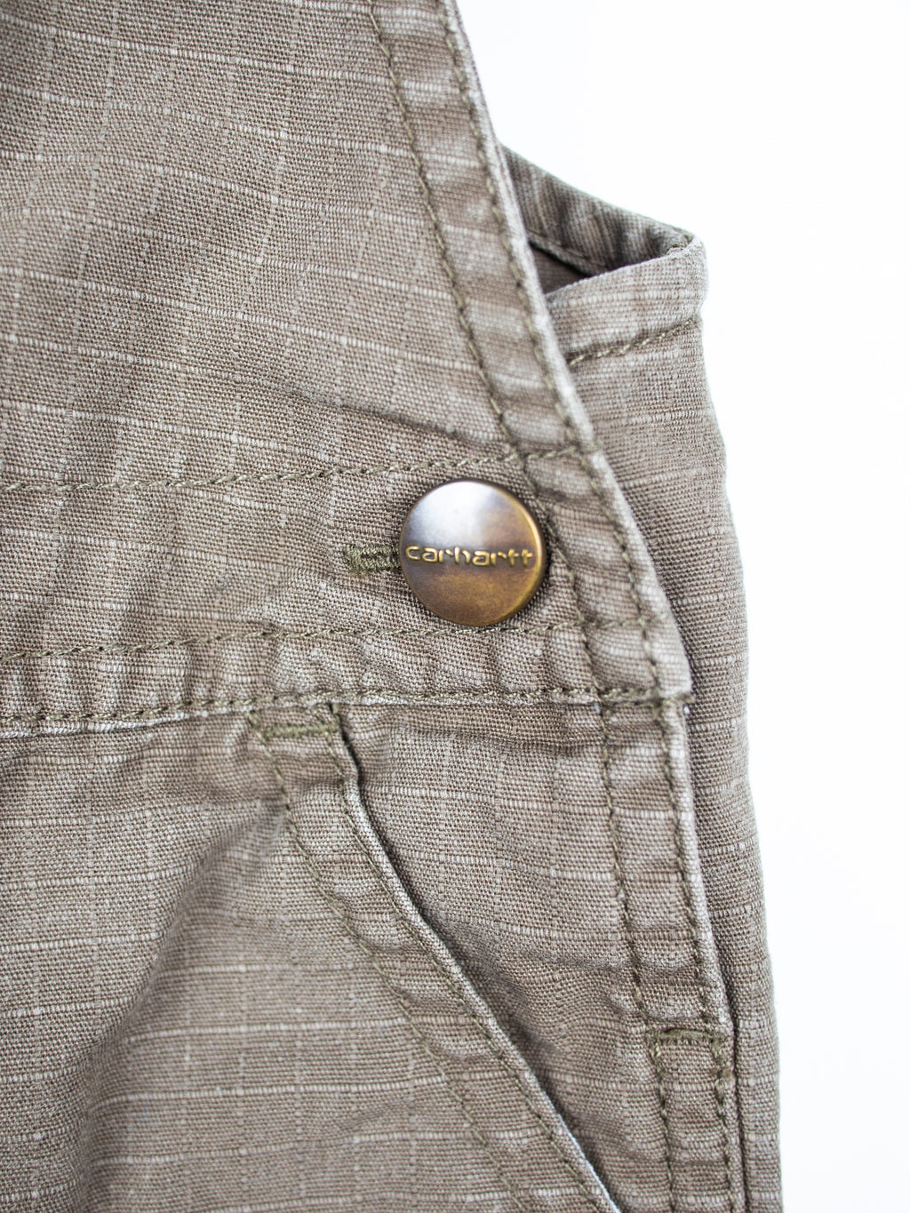 Carhartt Grey Dungaree Shorties - Age 18 months