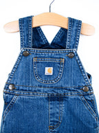 Carhartt Denim Dungaree Shorties - Age 9 months