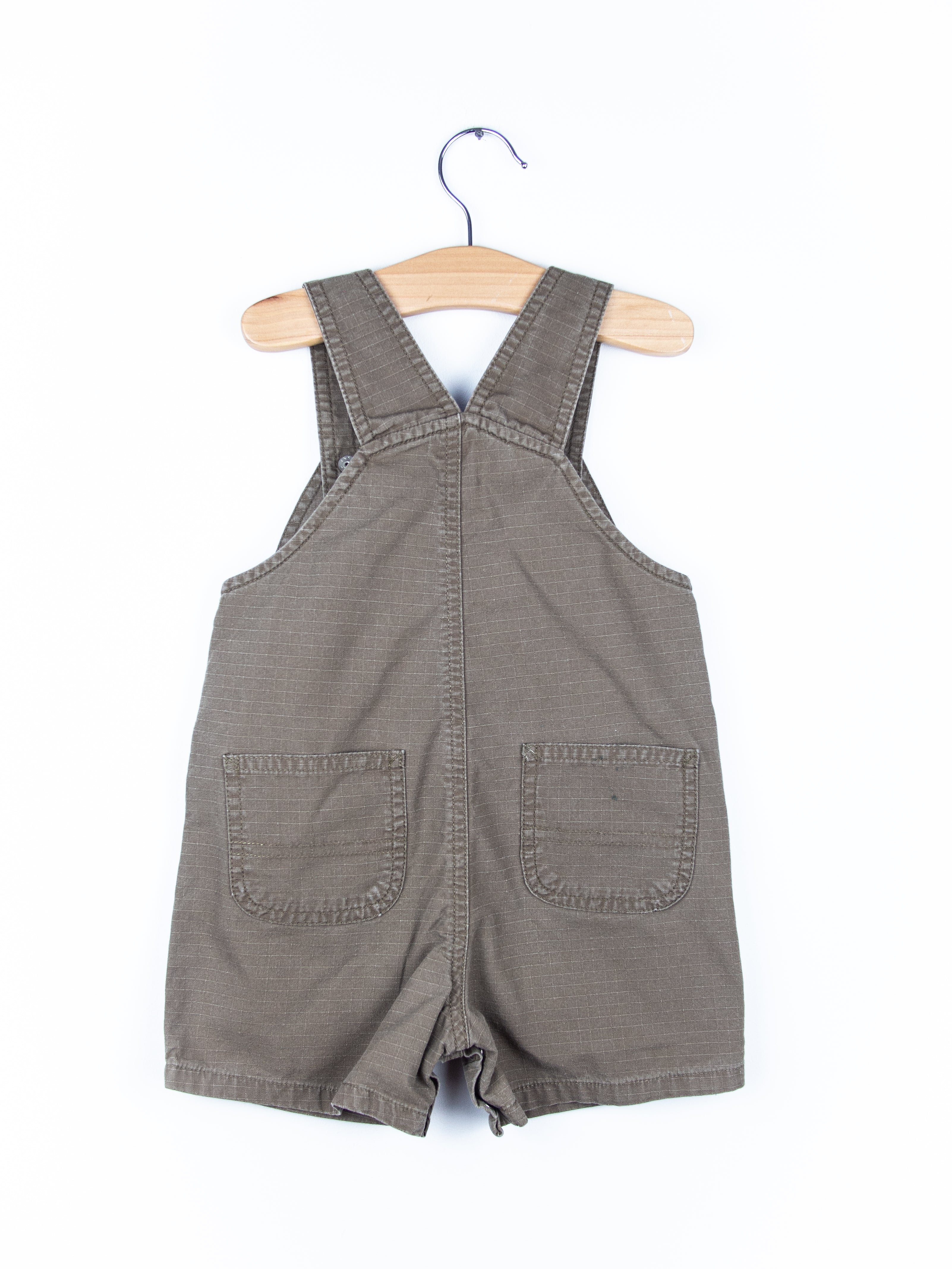 Carhartt Grey Dungaree Shorties - Age 18 months