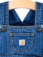Carhartt Denim Dungaree Shorties - Age 9 months
