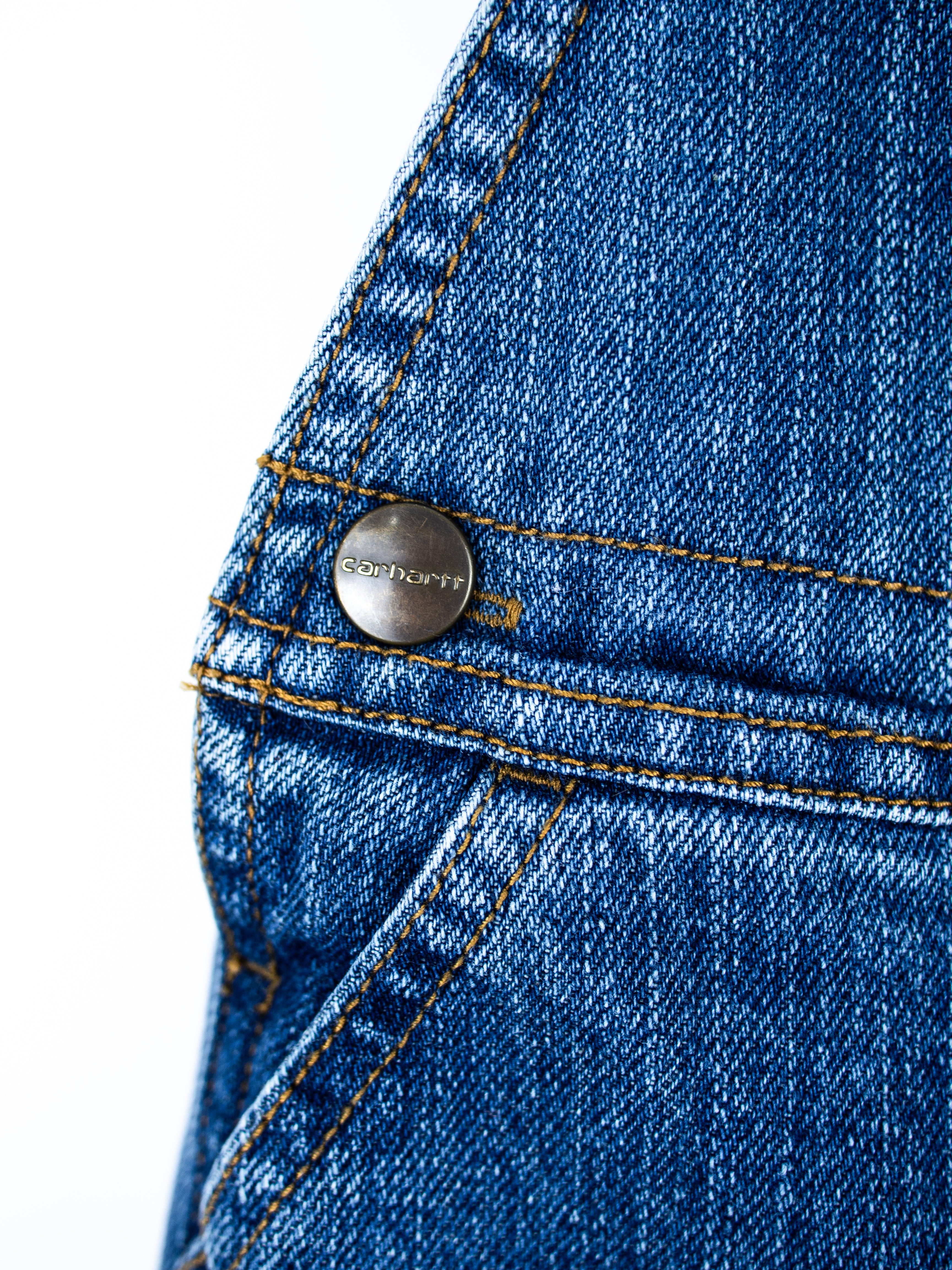 Carhartt Denim Dungaree Shorties - Age 9 months