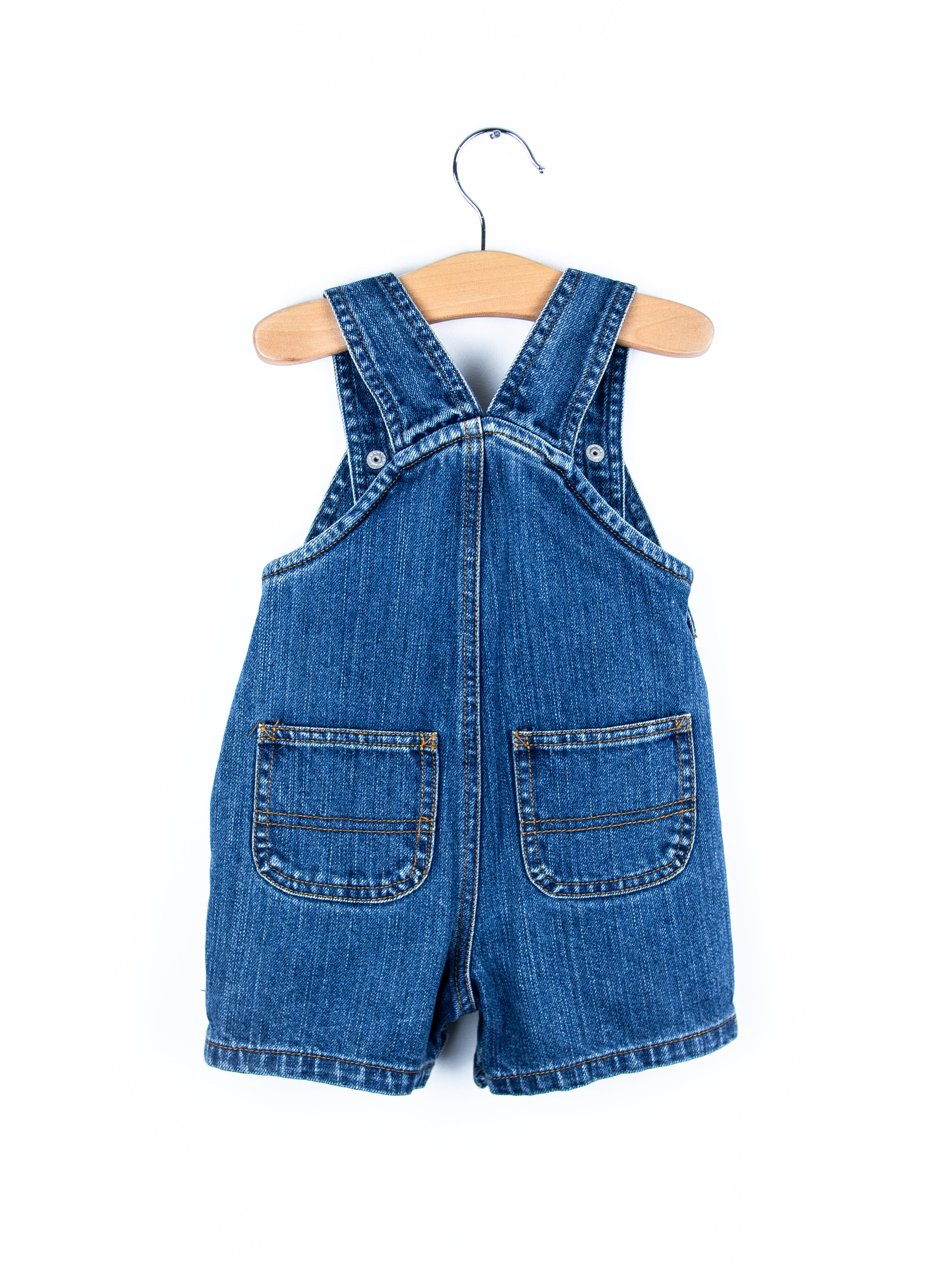 Carhartt Denim Dungaree Shorties - Age 9 months