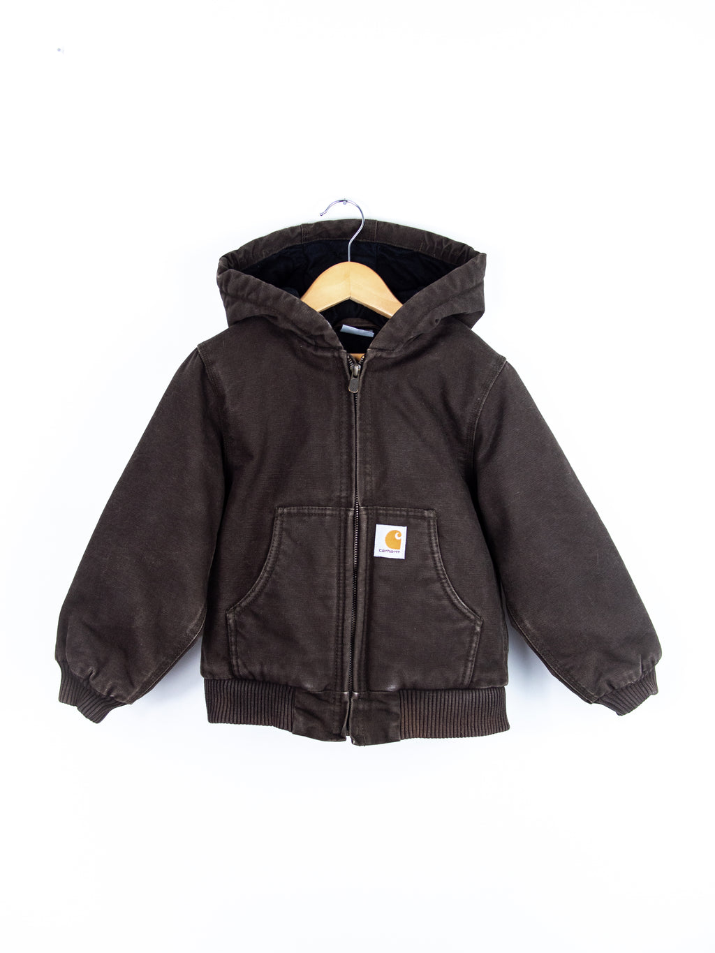 Carhartt Brown Canvas Workwear Jacket - Age 4-5 years