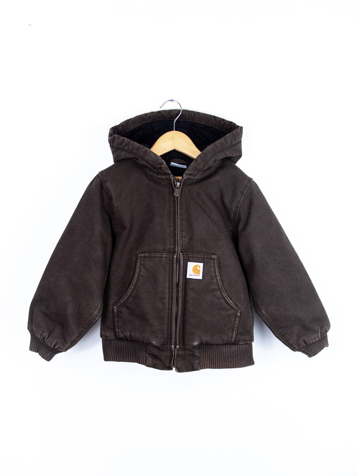 Carhartt Brown Canvas Workwear Jacket - Age 4-5 years