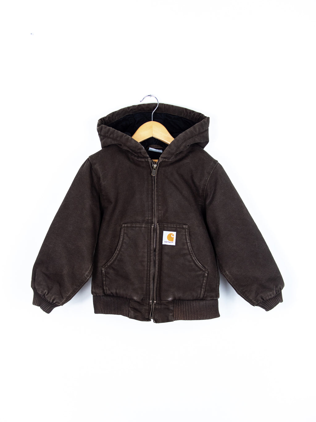 Carhartt Brown Canvas Workwear Jacket - Age 4-5 years