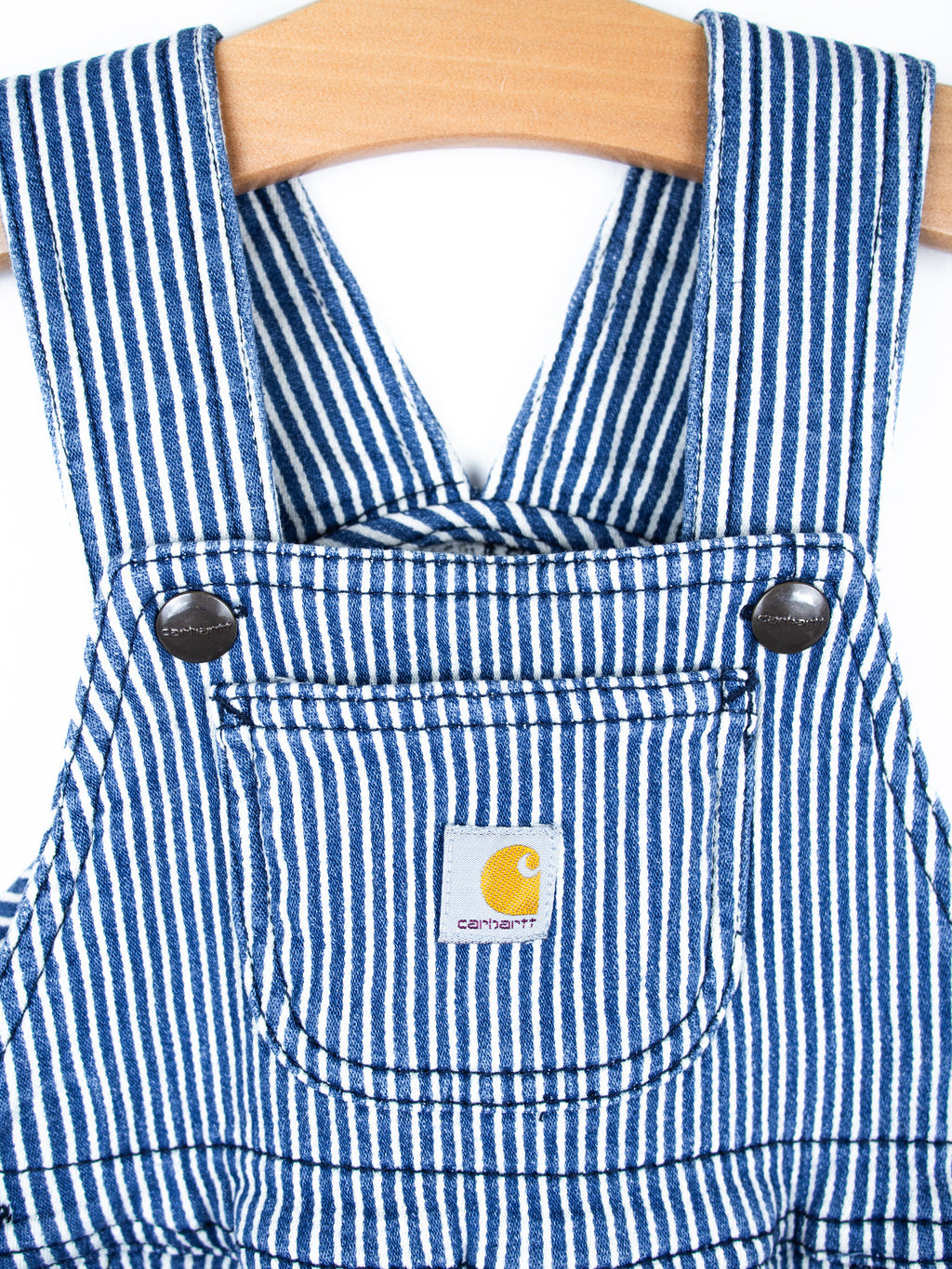 Carhartt Hickory Stripe Jersey Dungarees - Age 24 months