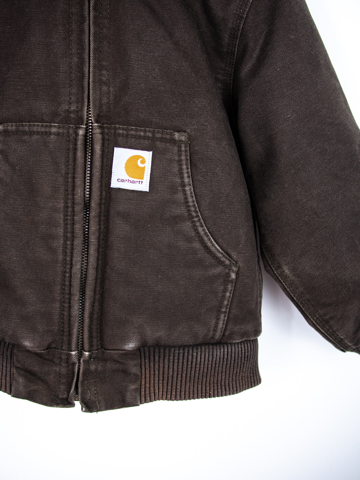 Carhartt Brown Canvas Workwear Jacket - Age 4-5 years