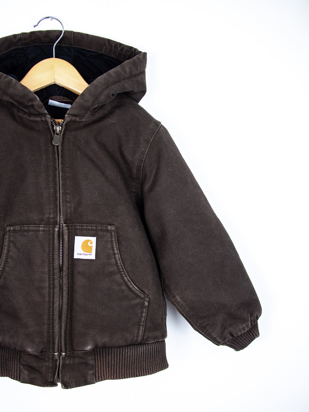 Carhartt Brown Canvas Workwear Jacket - Age 4-5 years