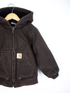 Carhartt Brown Canvas Workwear Jacket - Age 4-5 years