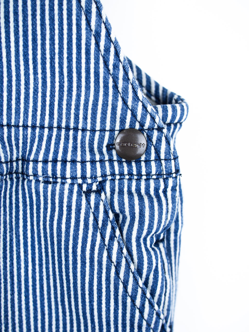 Carhartt Hickory Stripe Jersey Dungarees - Age 24 months