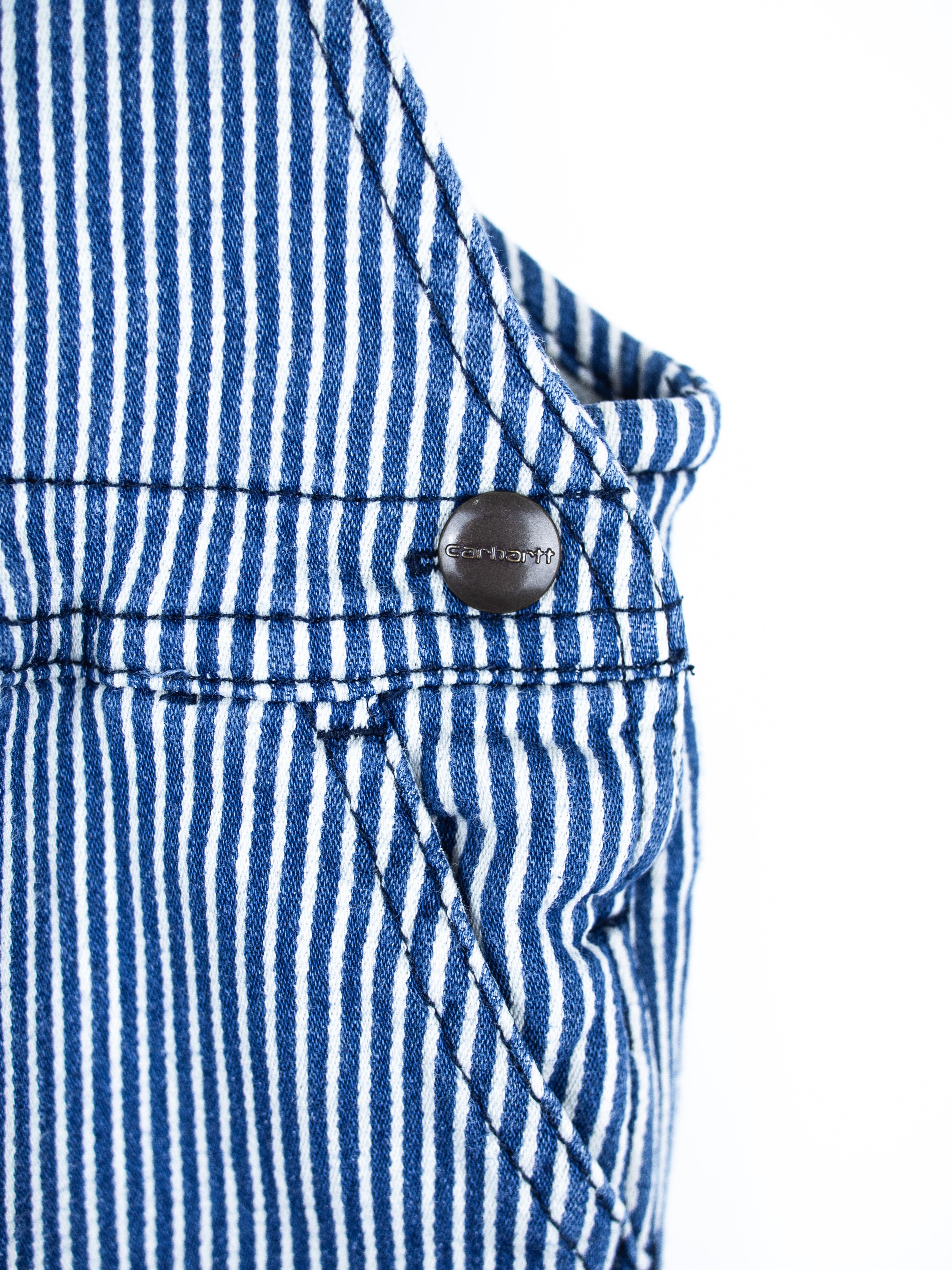 Carhartt Hickory Stripe Jersey Dungarees - Age 24 months