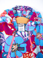 Patagonia Graphic Floral Fleece Snowsuit / Sleep Bag - Age 6 months