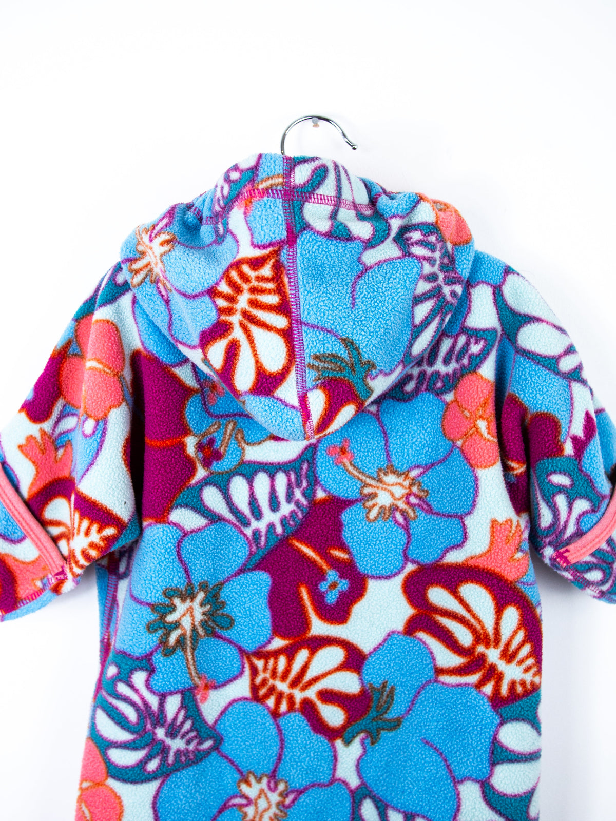 Patagonia Graphic Floral Fleece Snowsuit / Sleep Bag - Age 6 months