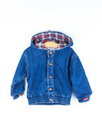 Osh Kosh Denim Jacket with Tartan Lining - Age 18 months