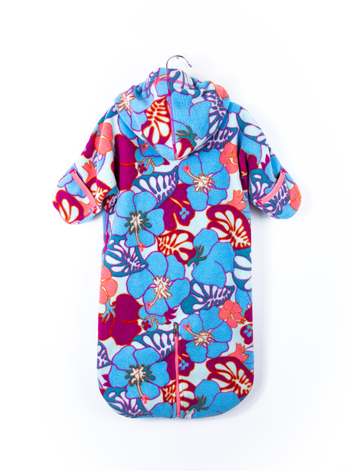 Patagonia Graphic Floral Fleece Snowsuit / Sleep Bag - Age 6 months