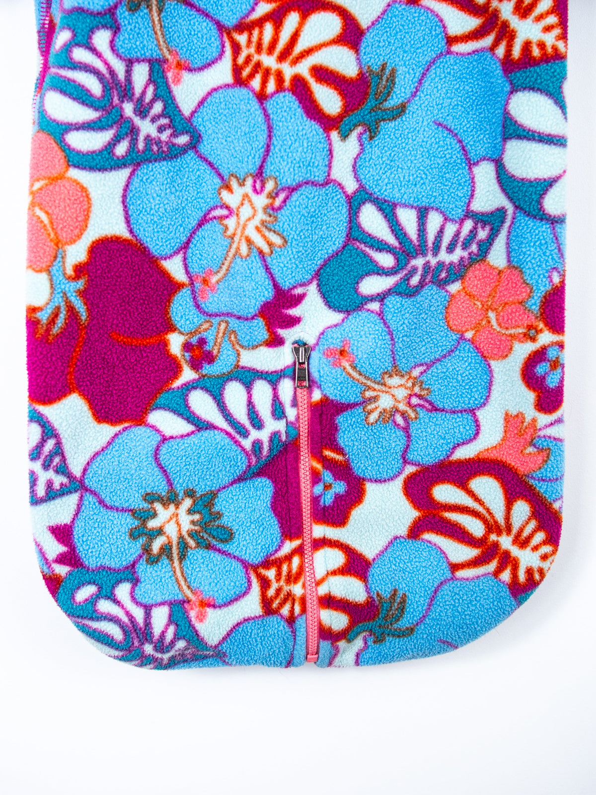 Patagonia Graphic Floral Fleece Snowsuit / Sleep Bag - Age 6 months